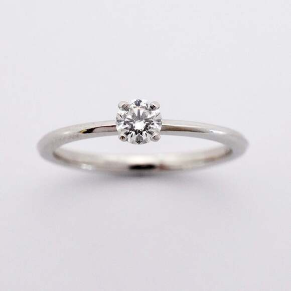 Sterling Silver Rings | Tiffany & Co. US TIFFANY Silver Diamond Ring